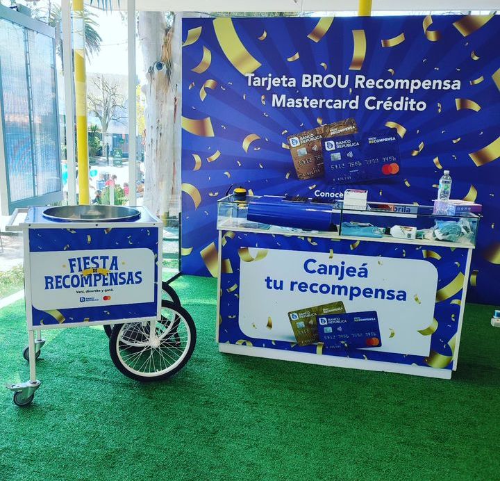 stand algodon de azucar evento brou